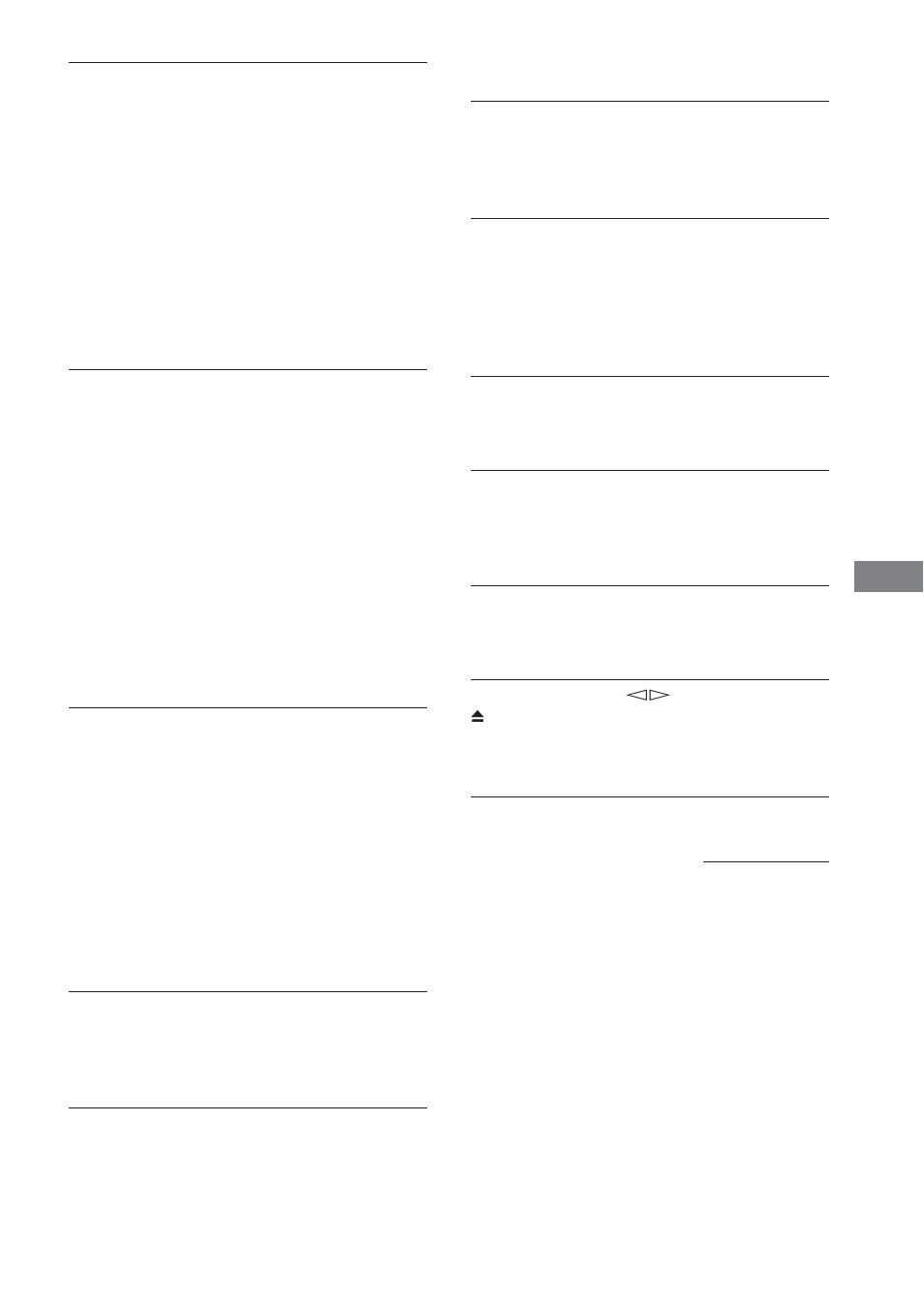 Cassettedeck | Sony DHC-FL5D User Manual | Page 137 / 224