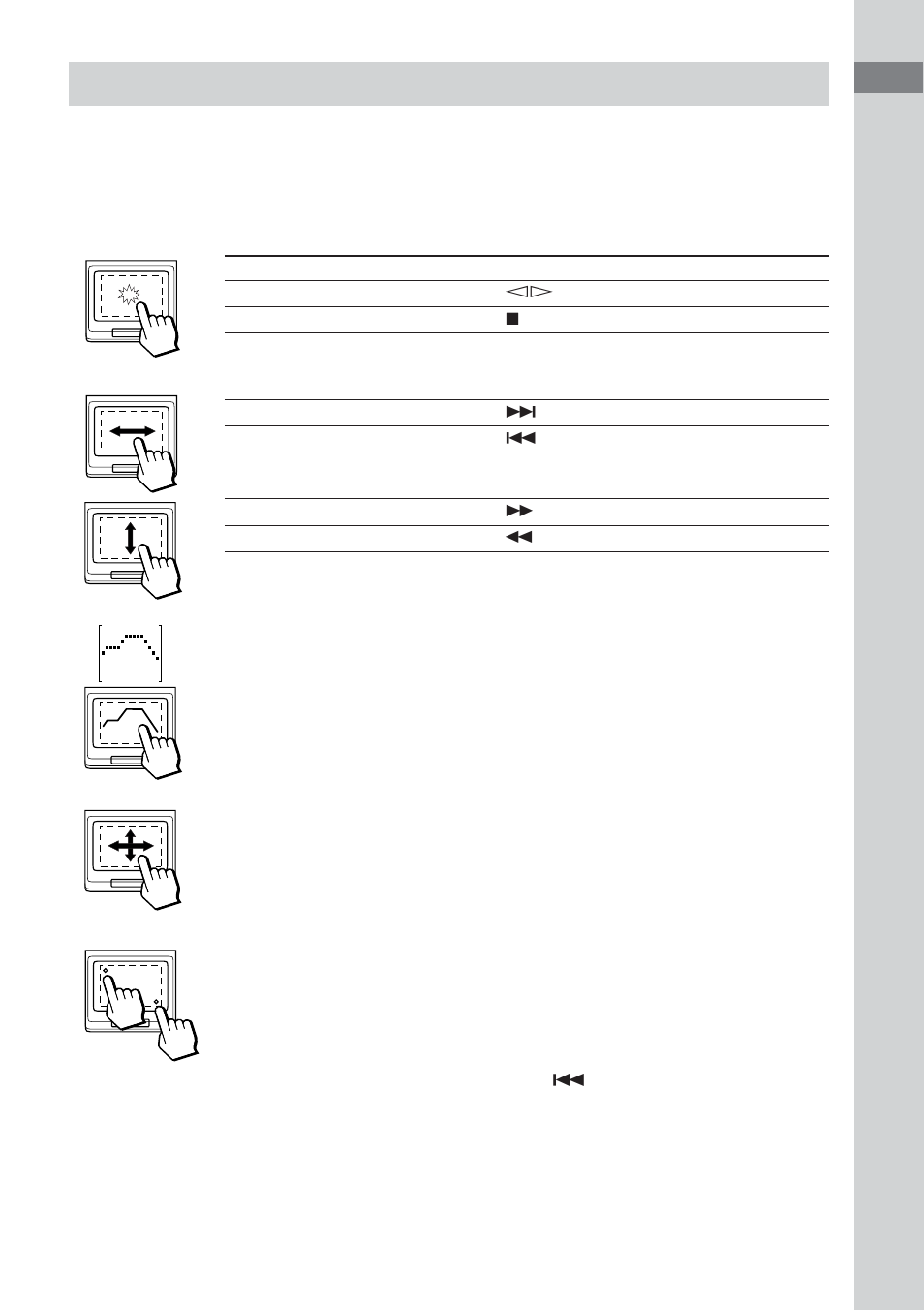 Operazioni con il digipad | Sony DHC-FL5D User Manual | Page 157 / 224