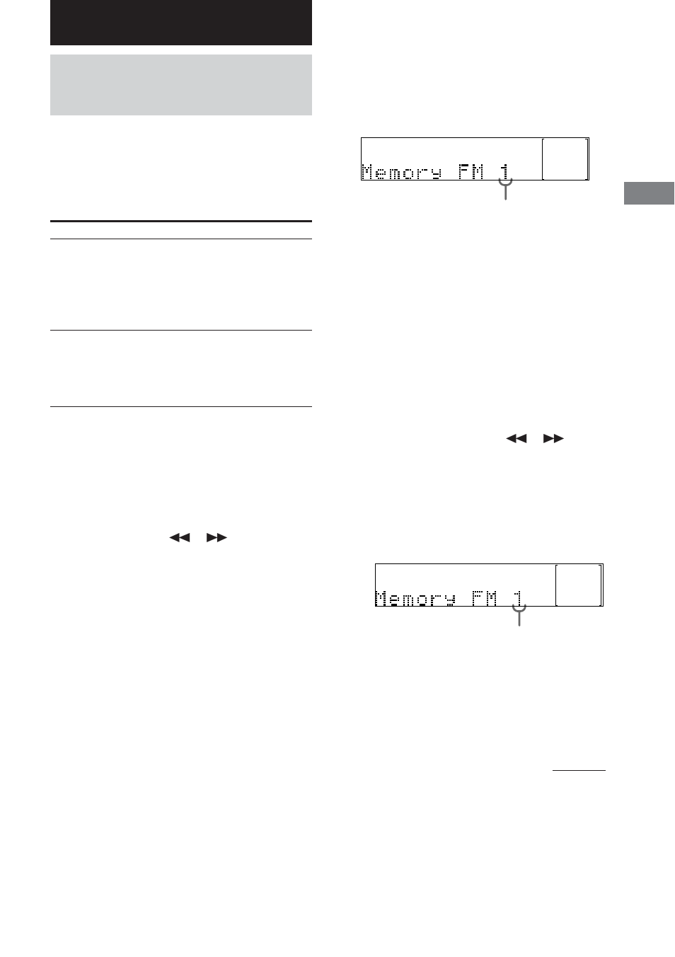 Preselezione delle stazioni radio | Sony DHC-FL5D User Manual | Page 189 / 224