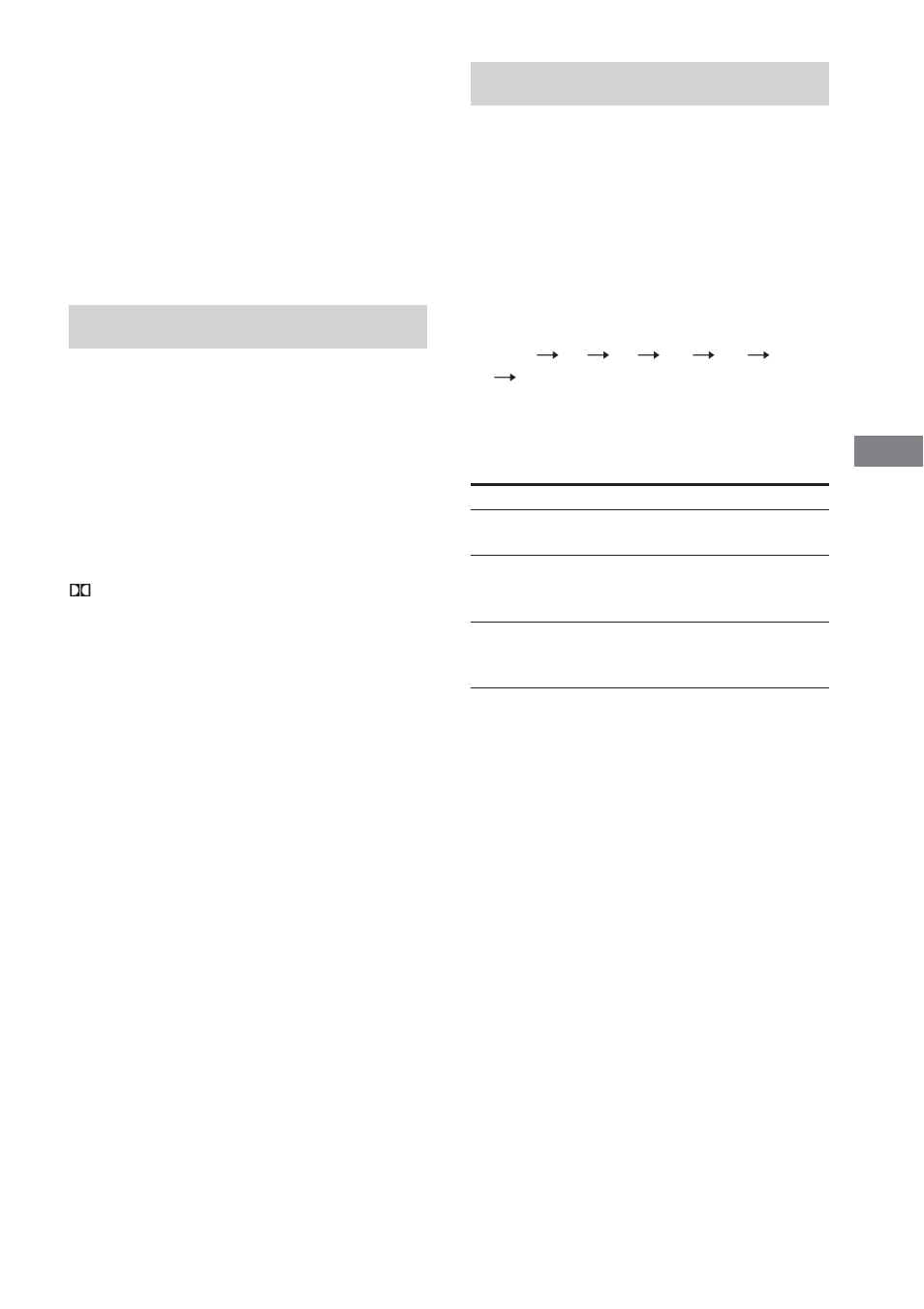 Die anzeigen, Einschlafen mit musik | Sony DHC-FL5D User Manual | Page 55 / 224
