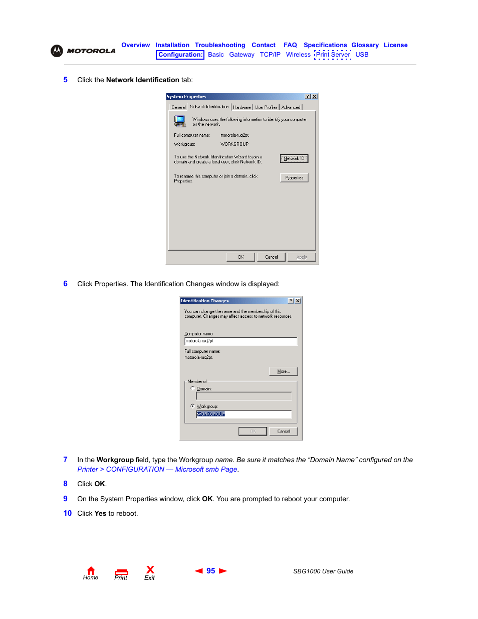 ADS Technologies Wireless Cable Modem Gateway SBG1000 User Manual | Page 101 / 161