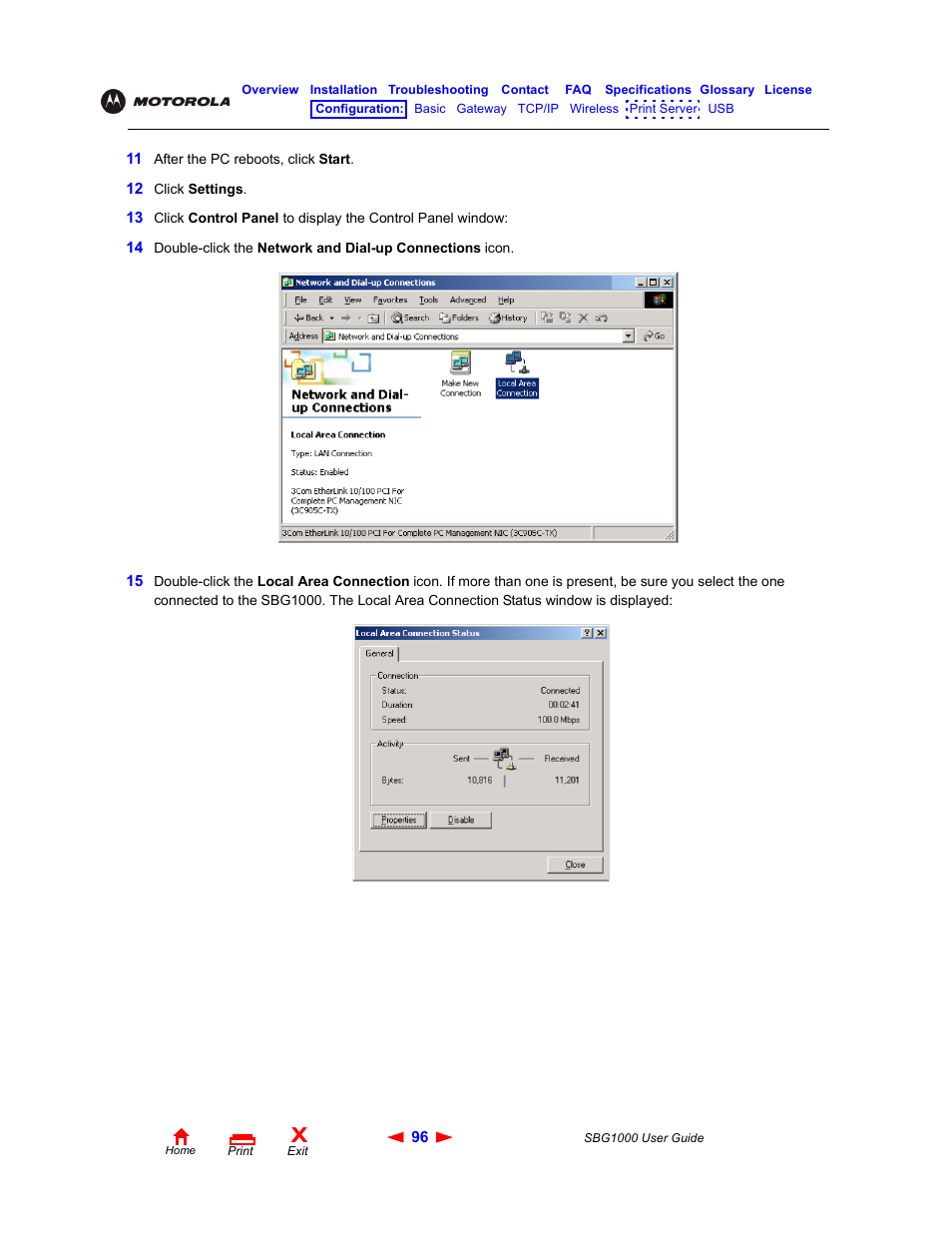 ADS Technologies Wireless Cable Modem Gateway SBG1000 User Manual | Page 102 / 161