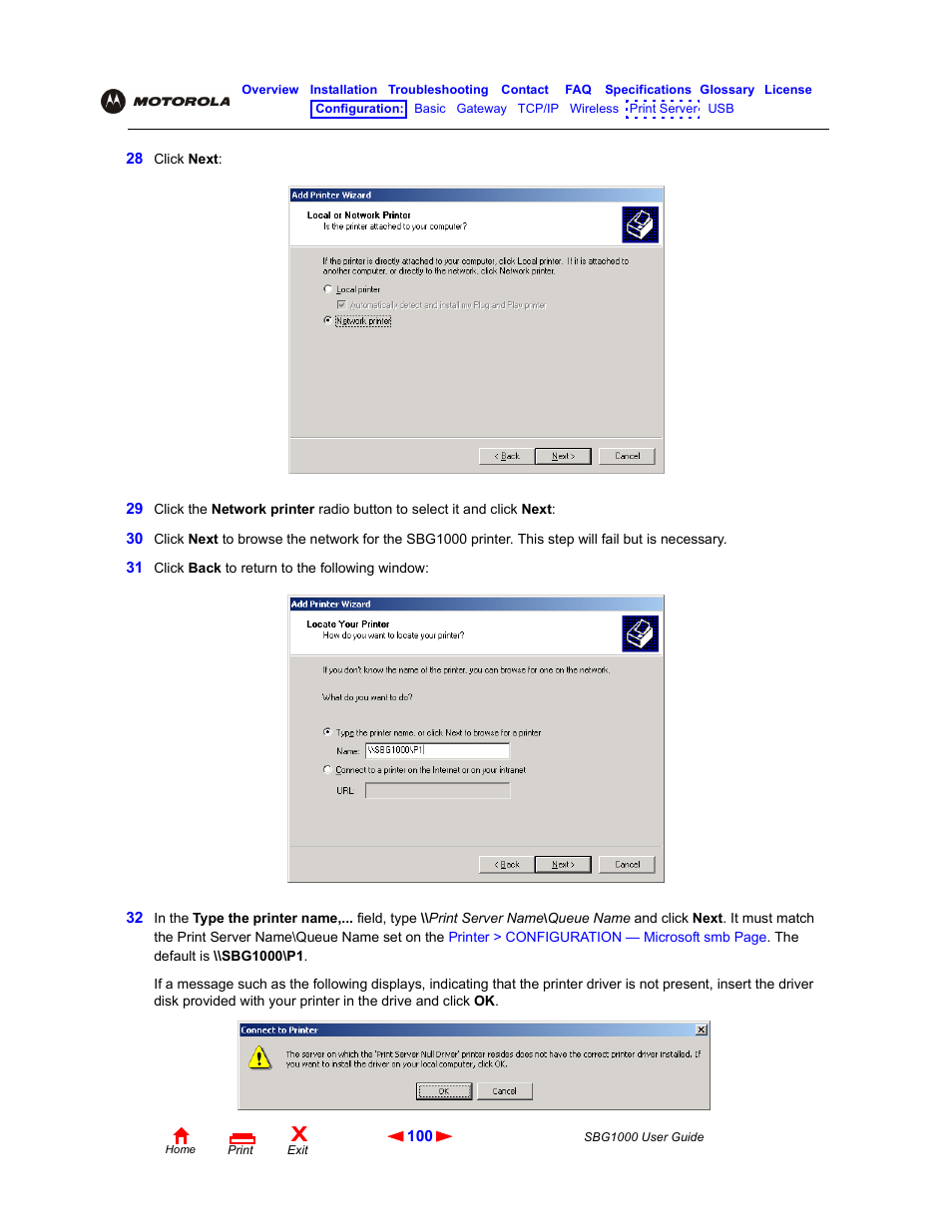 ADS Technologies Wireless Cable Modem Gateway SBG1000 User Manual | Page 106 / 161
