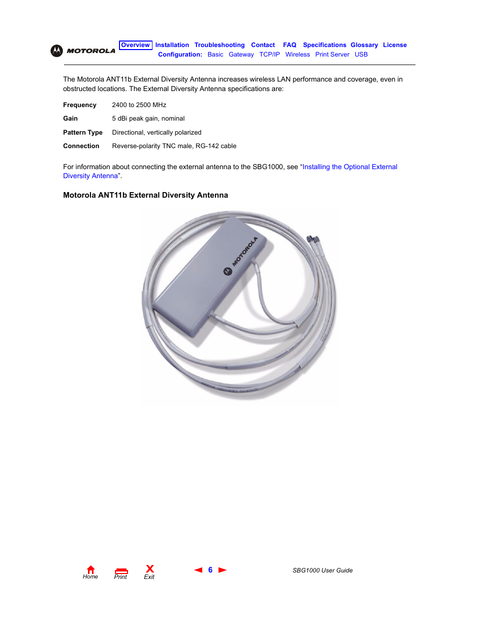 ADS Technologies Wireless Cable Modem Gateway SBG1000 User Manual | Page 12 / 161