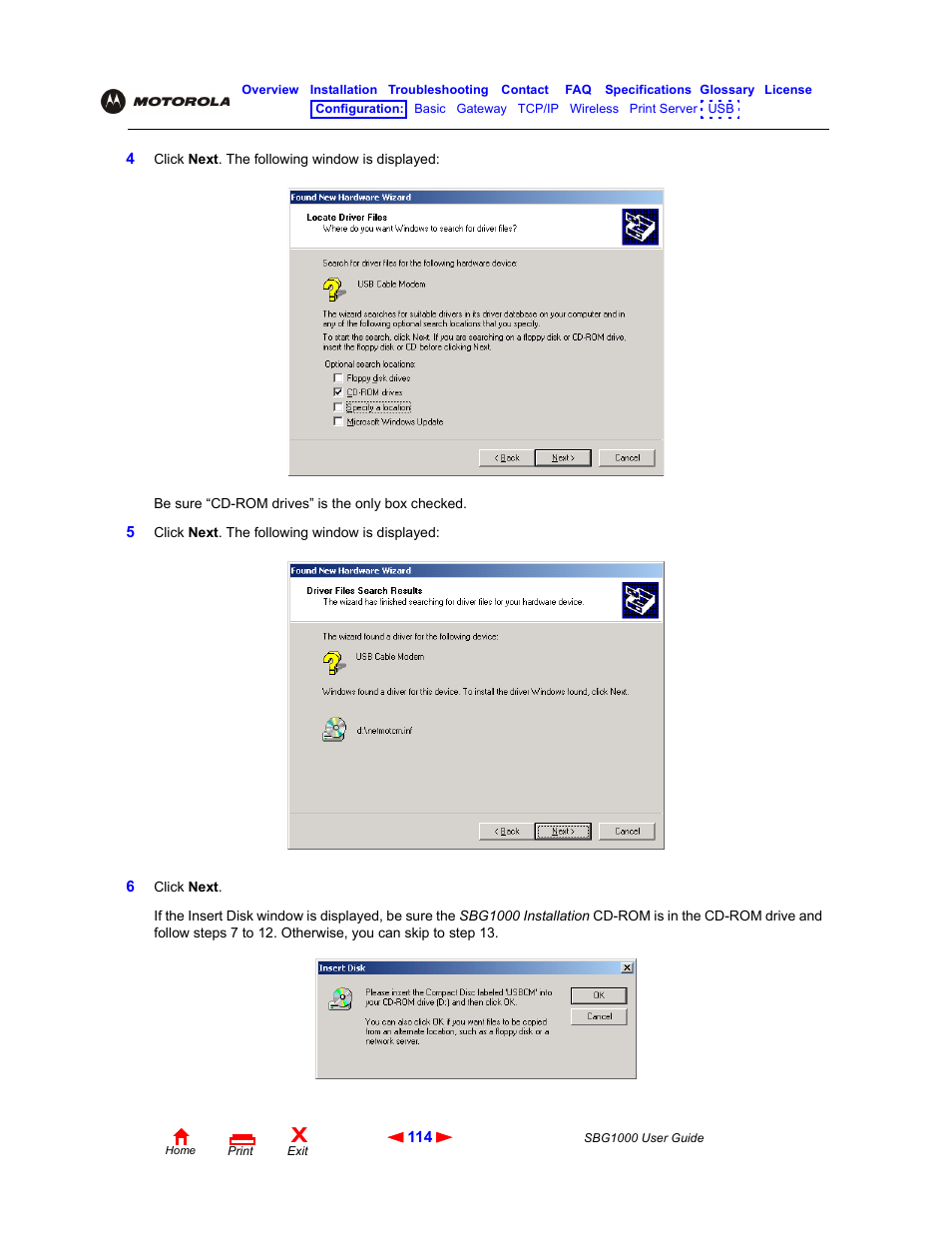 ADS Technologies Wireless Cable Modem Gateway SBG1000 User Manual | Page 120 / 161