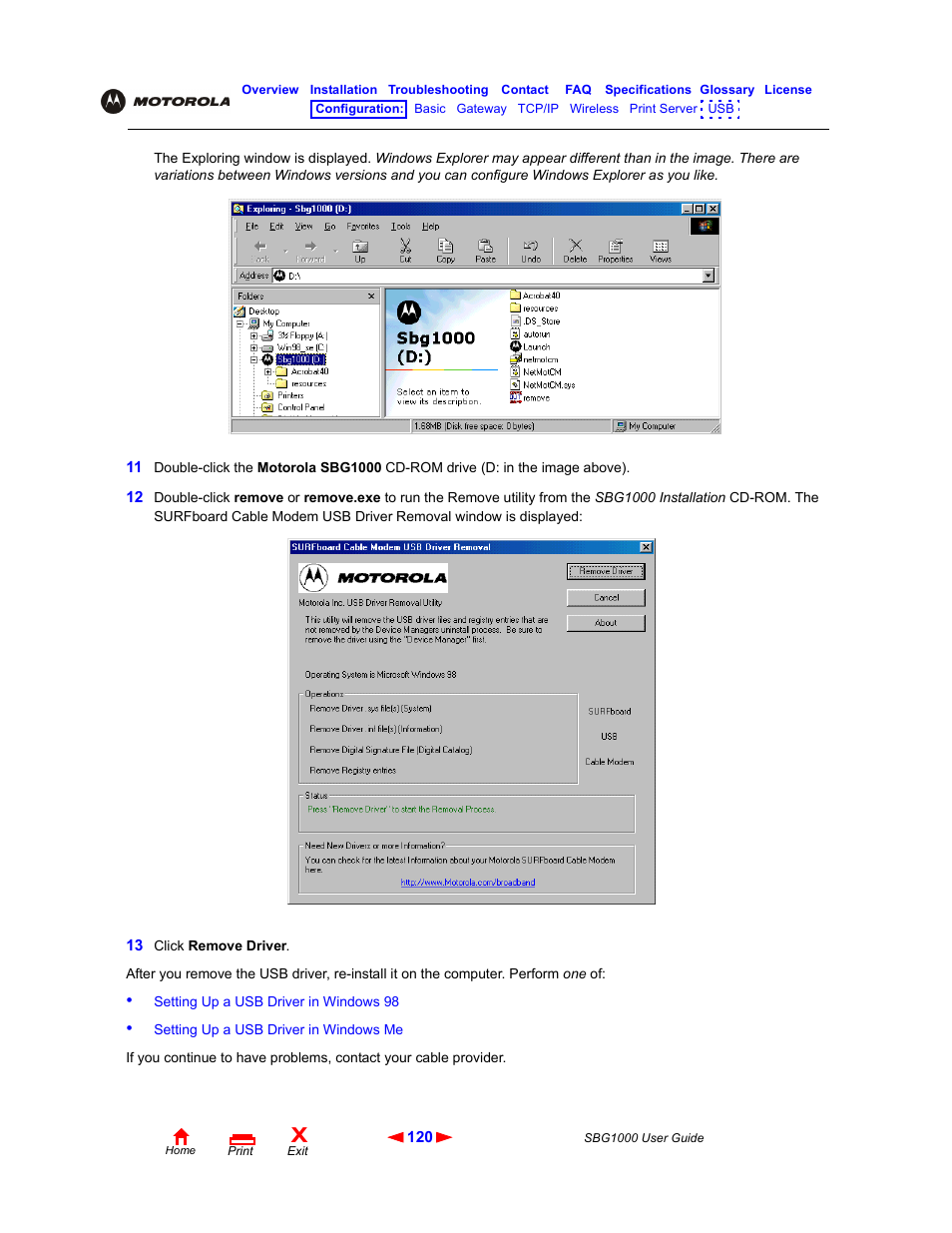 ADS Technologies Wireless Cable Modem Gateway SBG1000 User Manual | Page 126 / 161