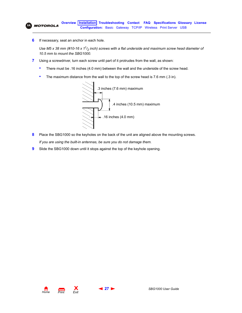 ADS Technologies Wireless Cable Modem Gateway SBG1000 User Manual | Page 33 / 161