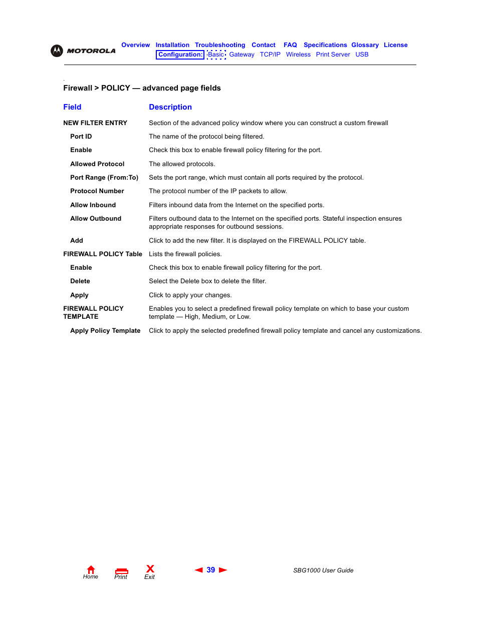 ADS Technologies Wireless Cable Modem Gateway SBG1000 User Manual | Page 45 / 161