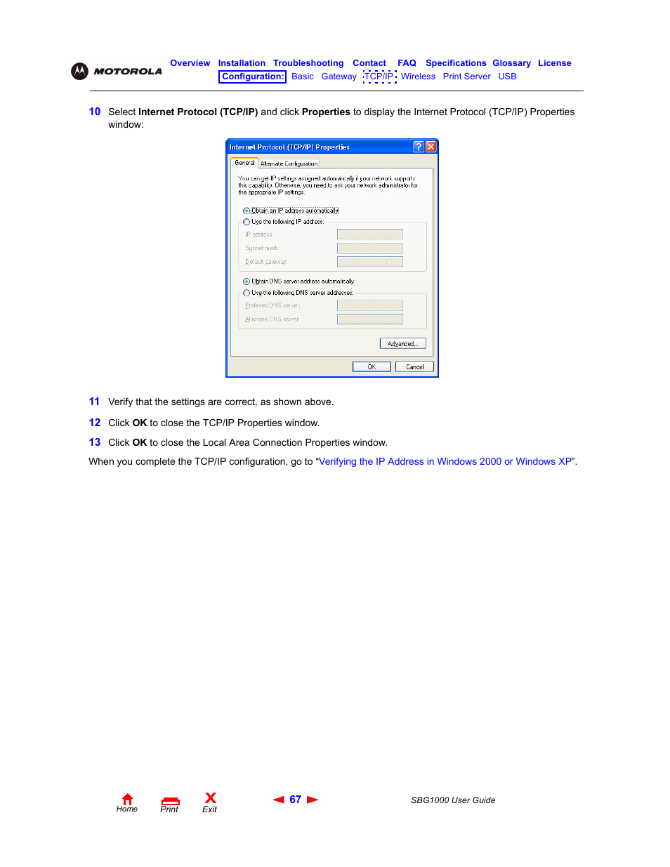 ADS Technologies Wireless Cable Modem Gateway SBG1000 User Manual | Page 73 / 161