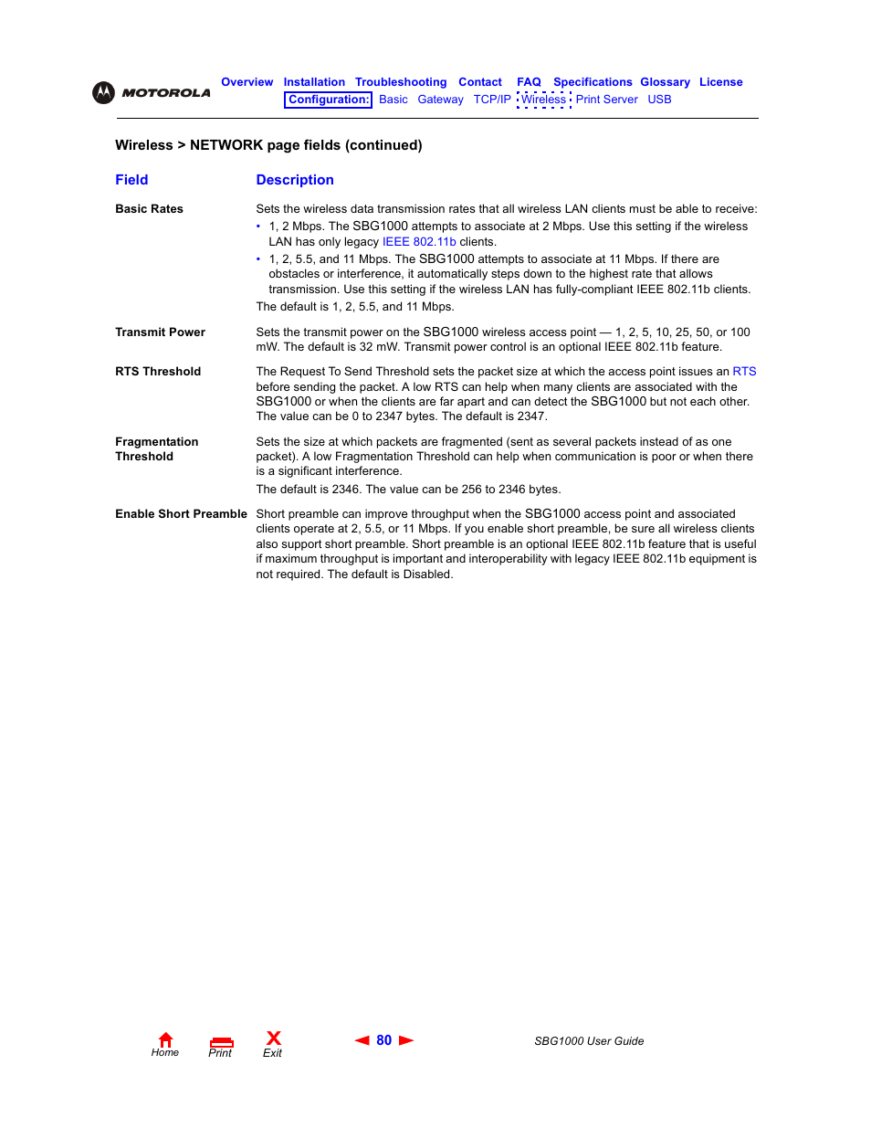 ADS Technologies Wireless Cable Modem Gateway SBG1000 User Manual | Page 86 / 161