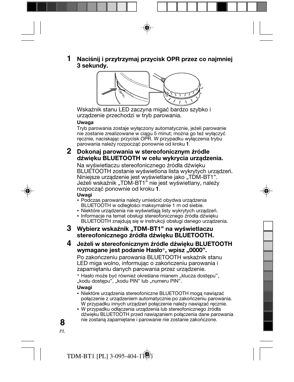 Sony TDM-BT1 User Manual | Page 106 / 116