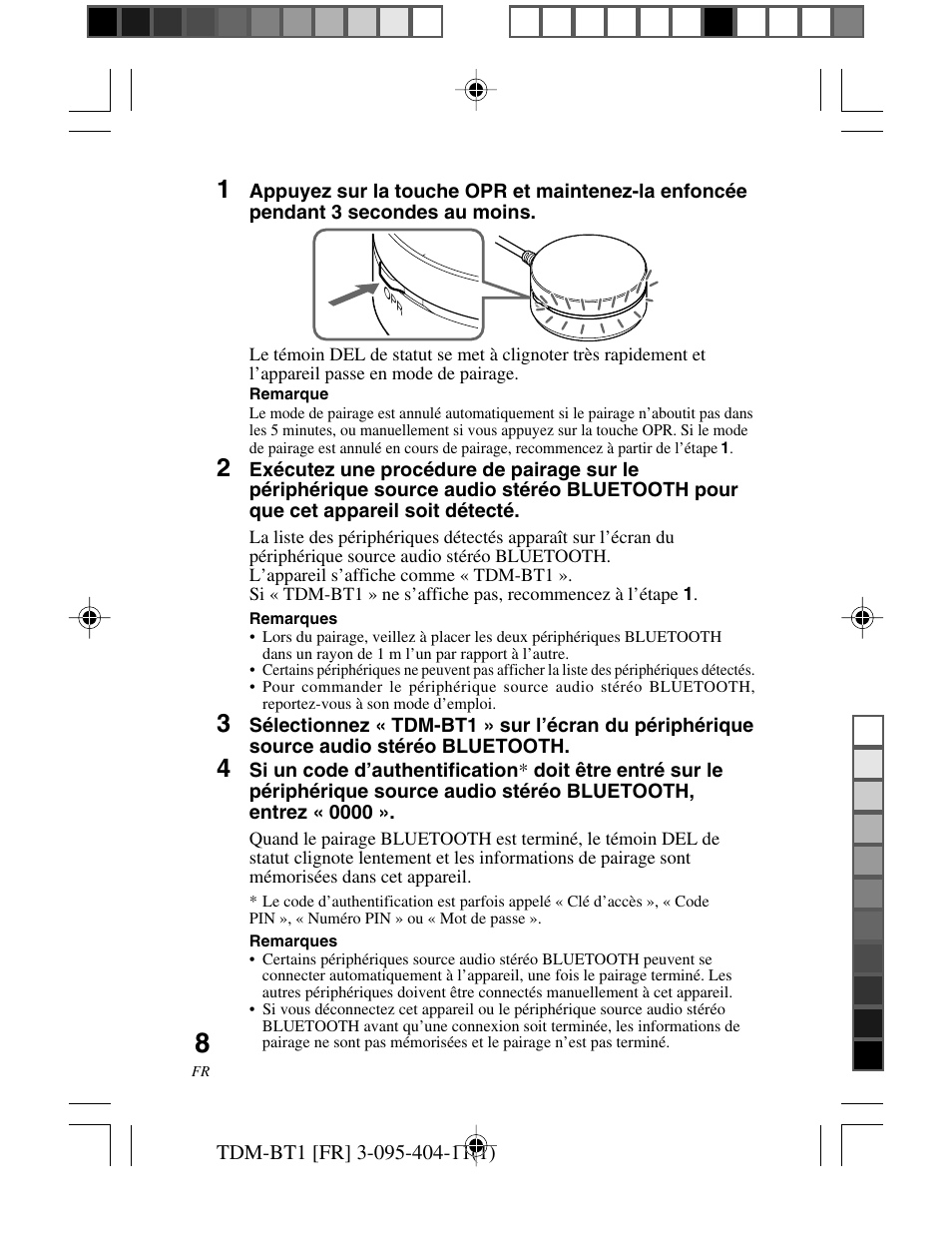 Sony TDM-BT1 User Manual | Page 22 / 116