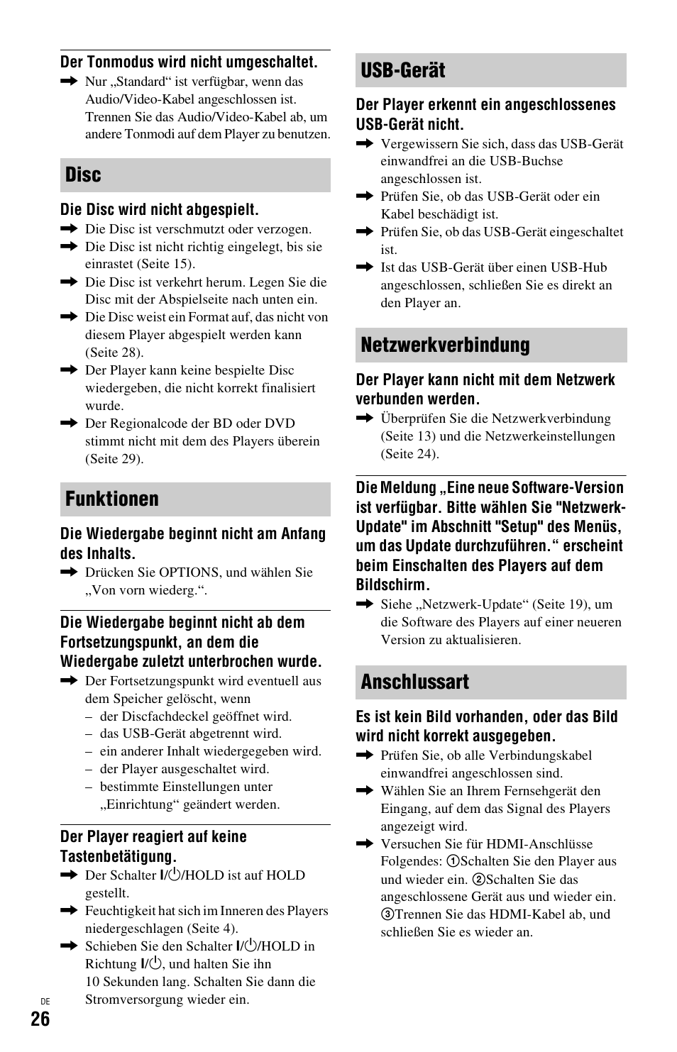 Sony BDP-SX1 User Manual | Page 86 / 184