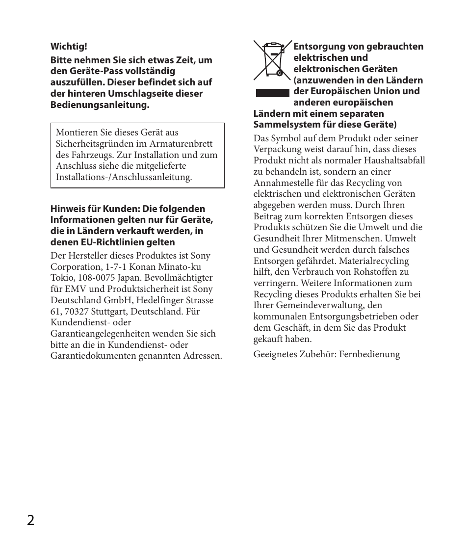 Sony DSX-A30 User Manual | Page 24 / 132