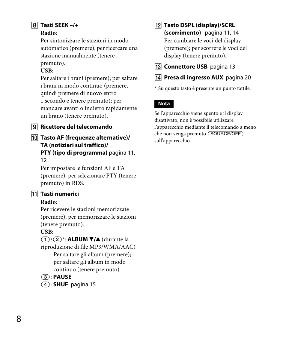 Sony DSX-A30 User Manual | Page 84 / 132