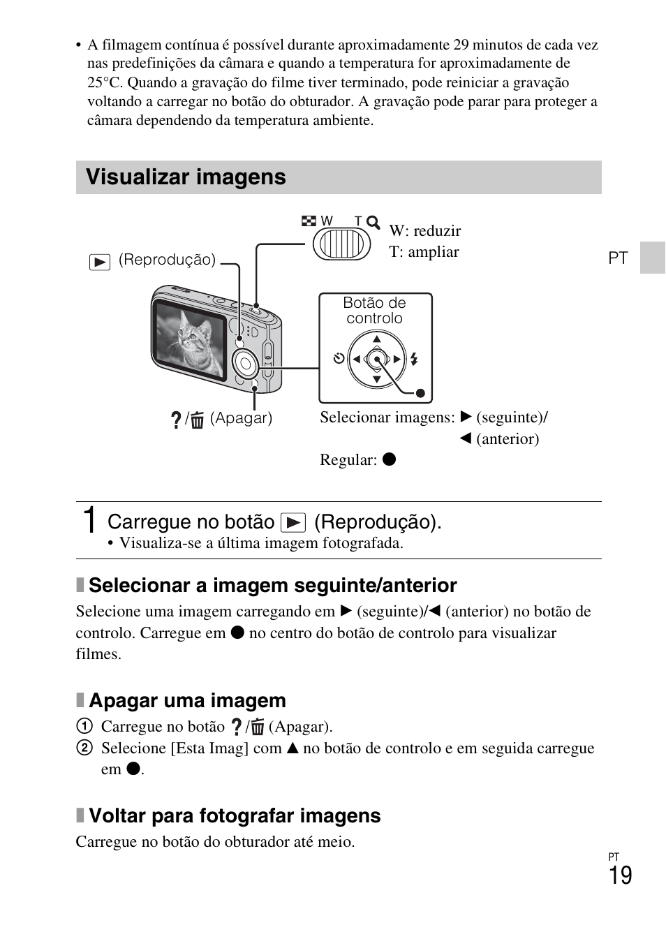 Visualizar imagens | Sony DSC-TF1 User Manual | Page 147 / 579