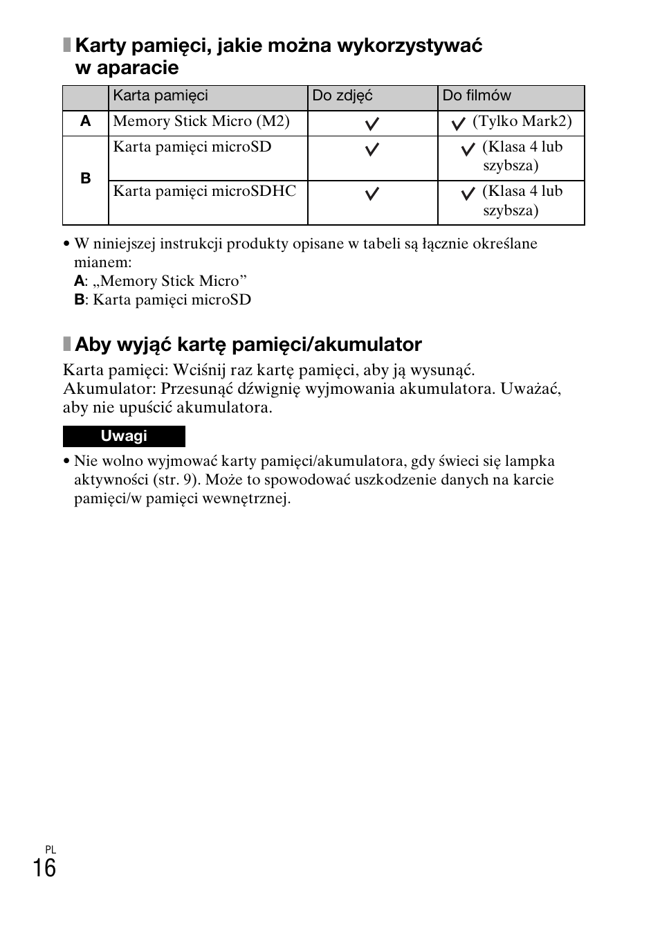 Xaby wyjąć kartę pamięci/akumulator | Sony DSC-TF1 User Manual | Page 238 / 579