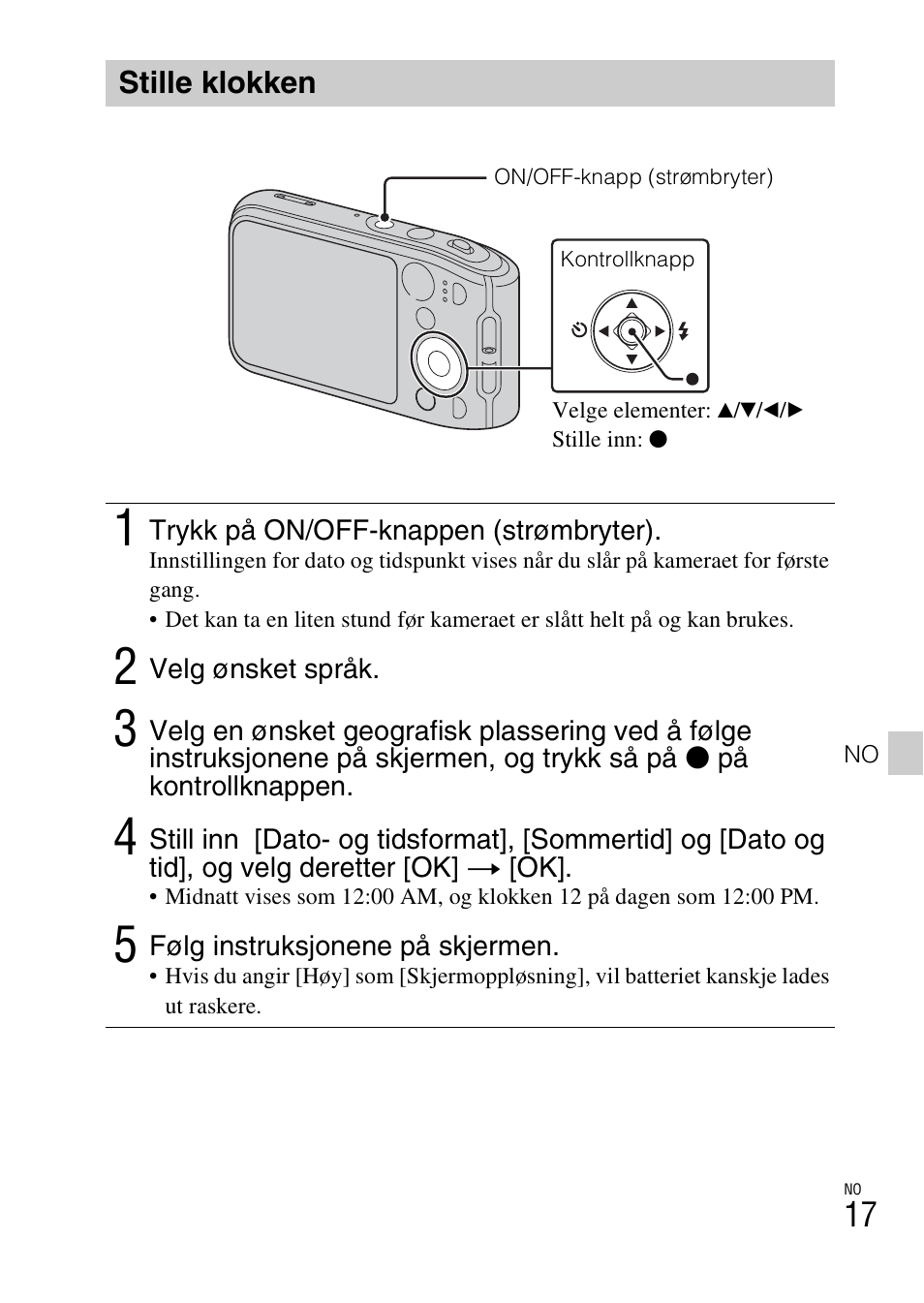 Stille klokken | Sony DSC-TF1 User Manual | Page 427 / 579