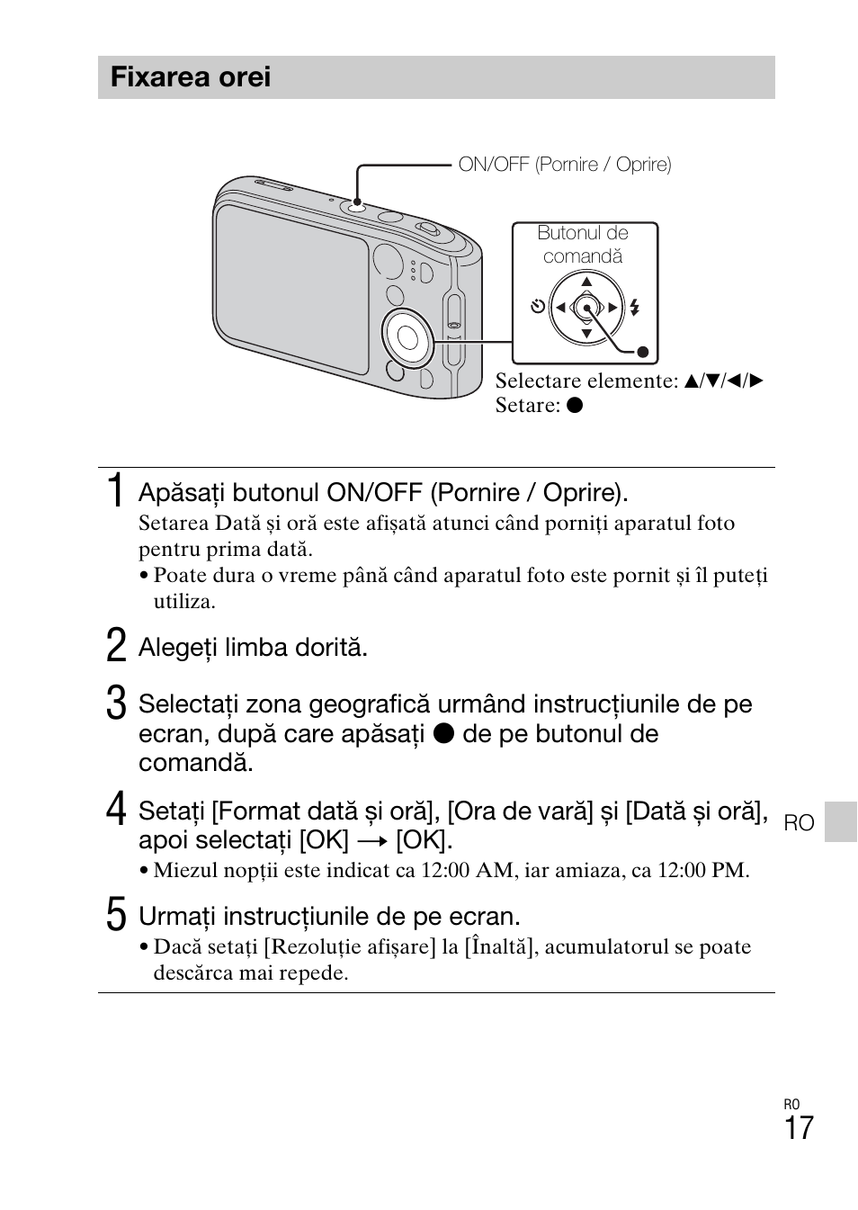 Fixarea orei | Sony DSC-TF1 User Manual | Page 519 / 579