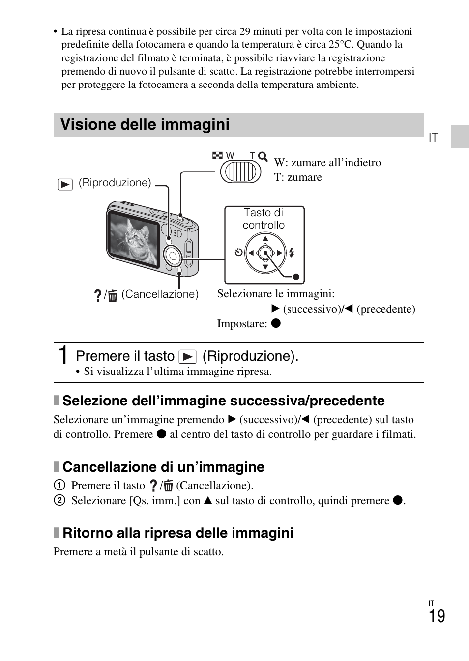 Visione delle immagini | Sony DSC-TF1 User Manual | Page 85 / 579