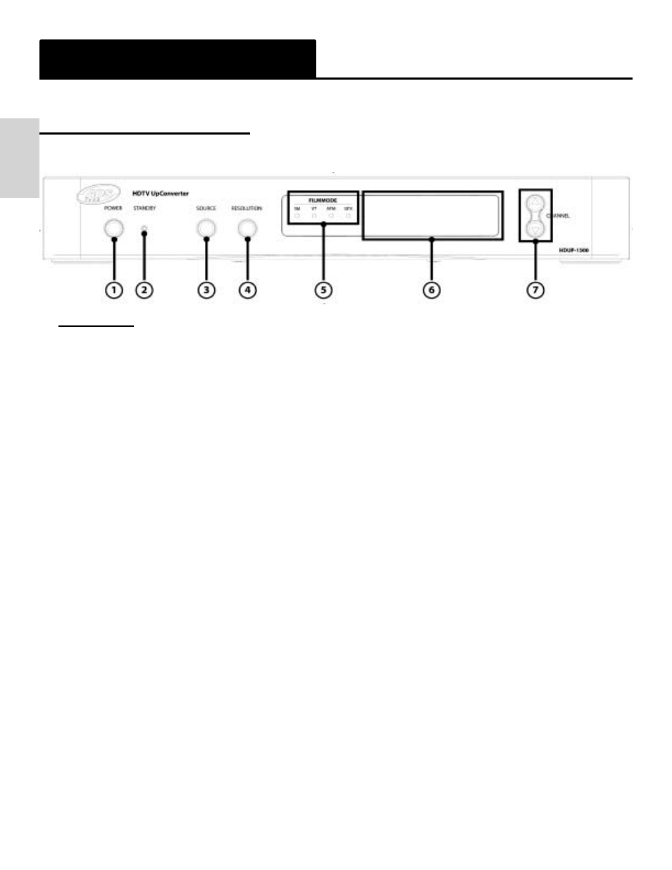 Introduction, Front panel & display | ADS Technologies HDUP-1500 User Manual | Page 10 / 32