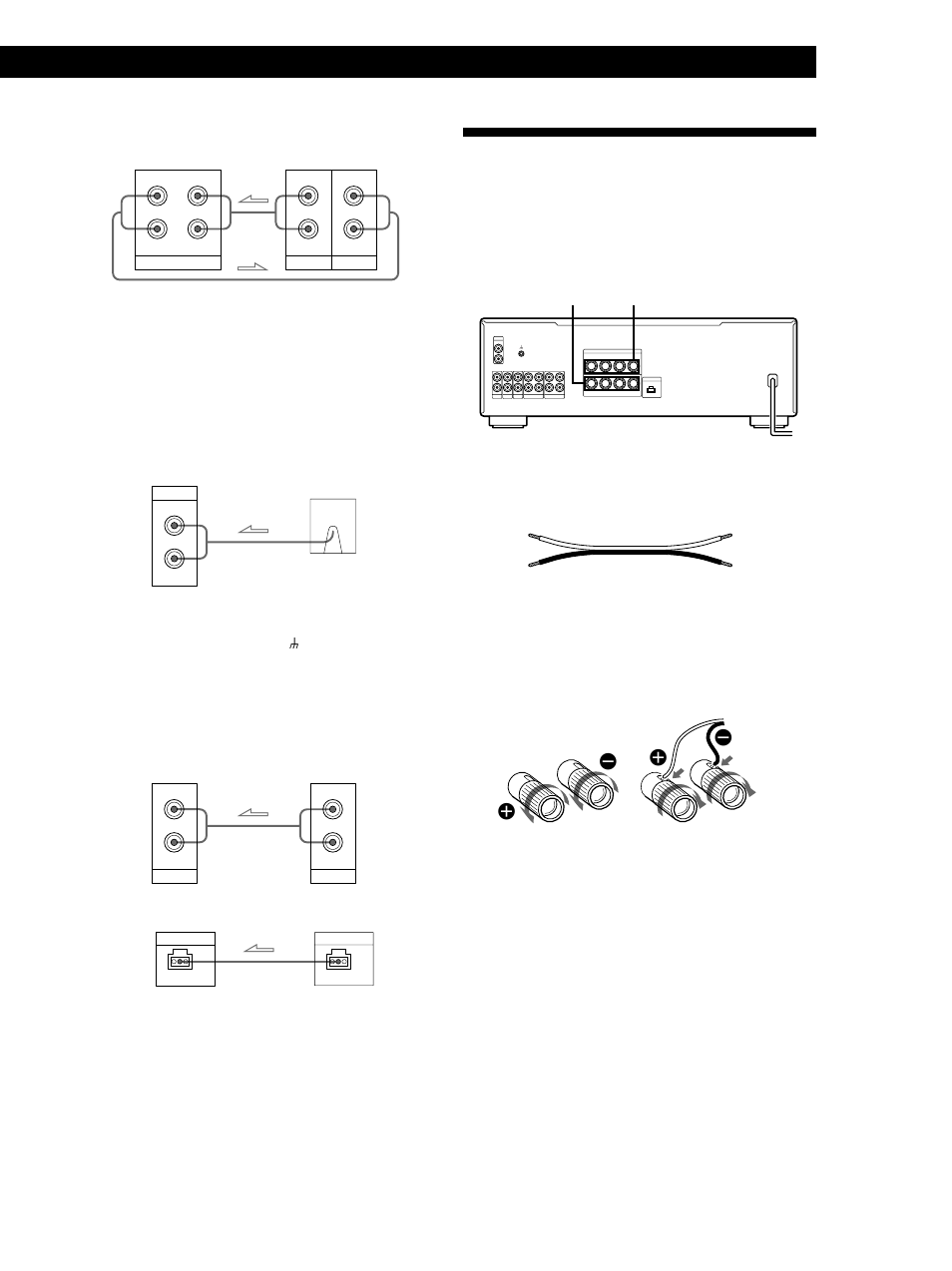 Anschluß von lautsprechern, Vorbereitung 5, Übersicht | Anschlüsse, Cassettendeck, dat-deck oder md-deck, Plattenspieler, Hinweis, Fernsehgerät oder videorecorder, Eon control, Benötigte kabel | Sony TA-FB720R User Manual | Page 5 / 48