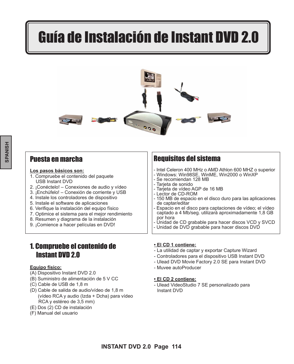 ADS Technologies INSTANT DVD 2 User Manual | Page 114 / 150