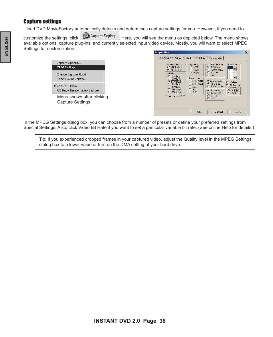 ADS Technologies INSTANT DVD 2 User Manual | Page 38 / 150