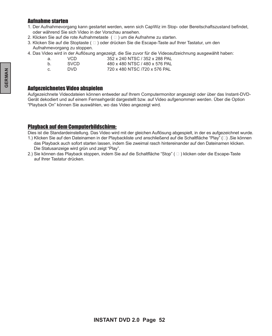 ADS Technologies INSTANT DVD 2 User Manual | Page 52 / 150