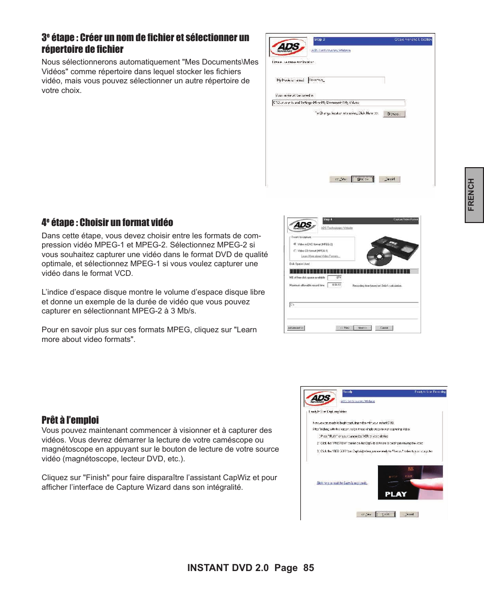ADS Technologies INSTANT DVD 2 User Manual | Page 85 / 150