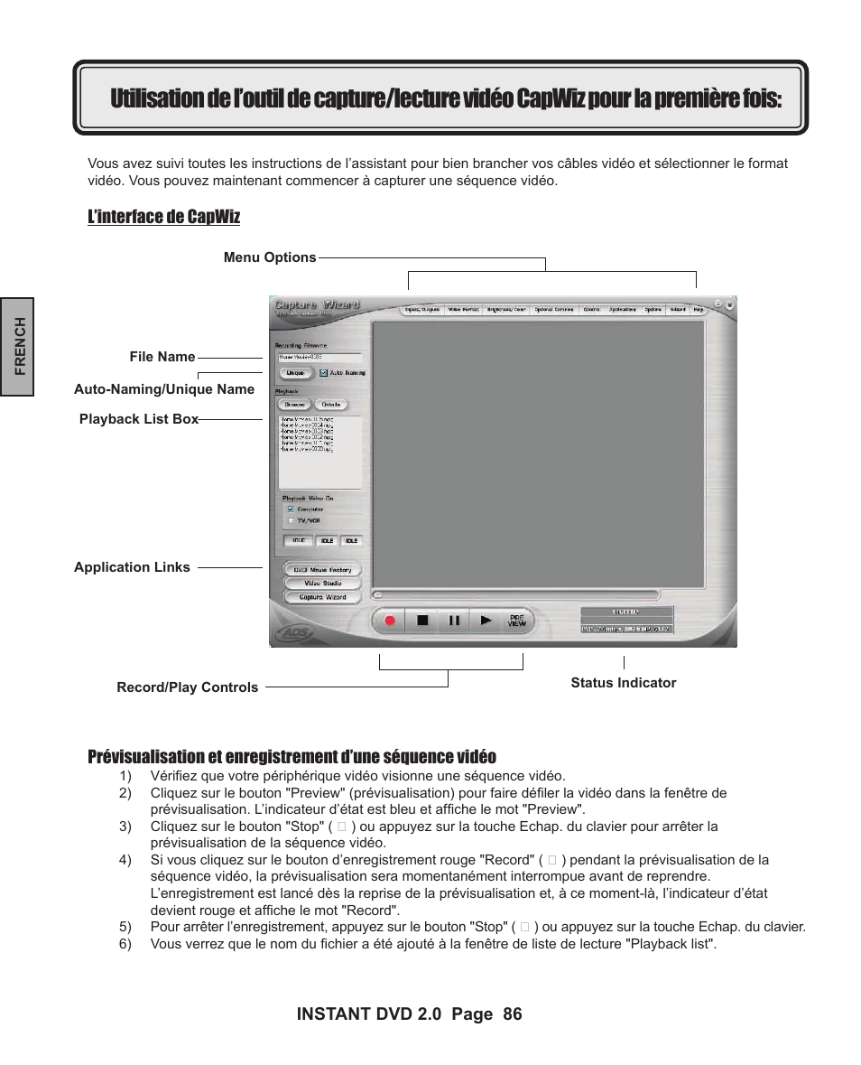 ADS Technologies INSTANT DVD 2 User Manual | Page 86 / 150