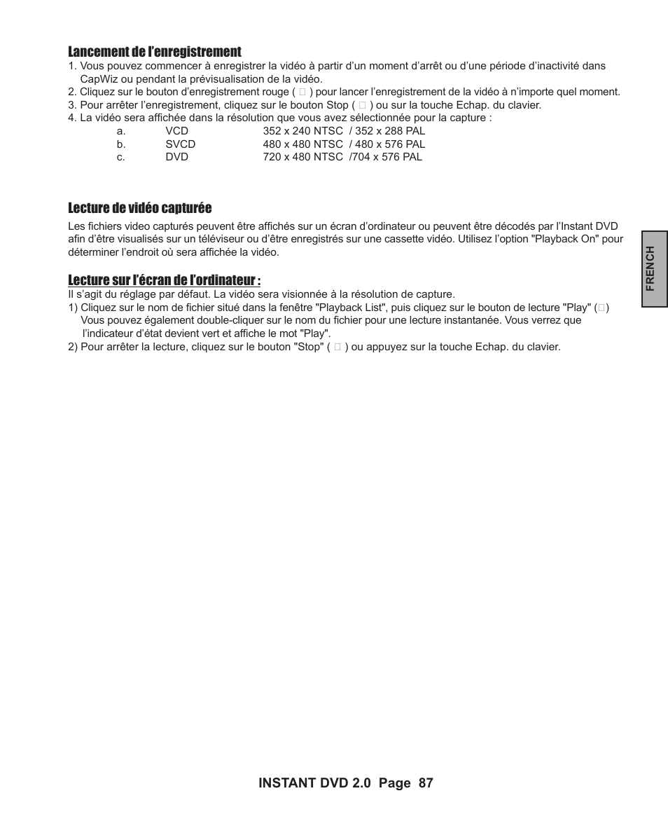 ADS Technologies INSTANT DVD 2 User Manual | Page 87 / 150