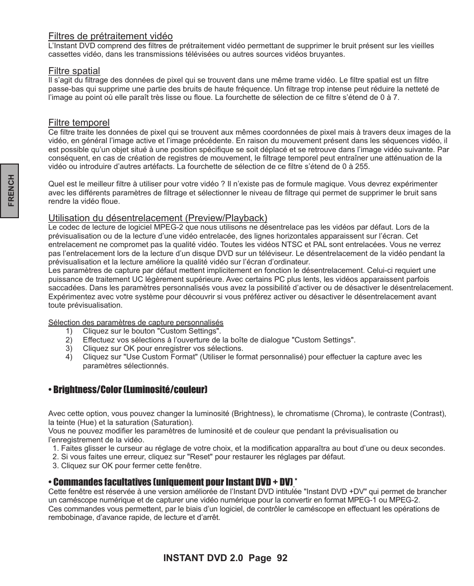ADS Technologies INSTANT DVD 2 User Manual | Page 92 / 150