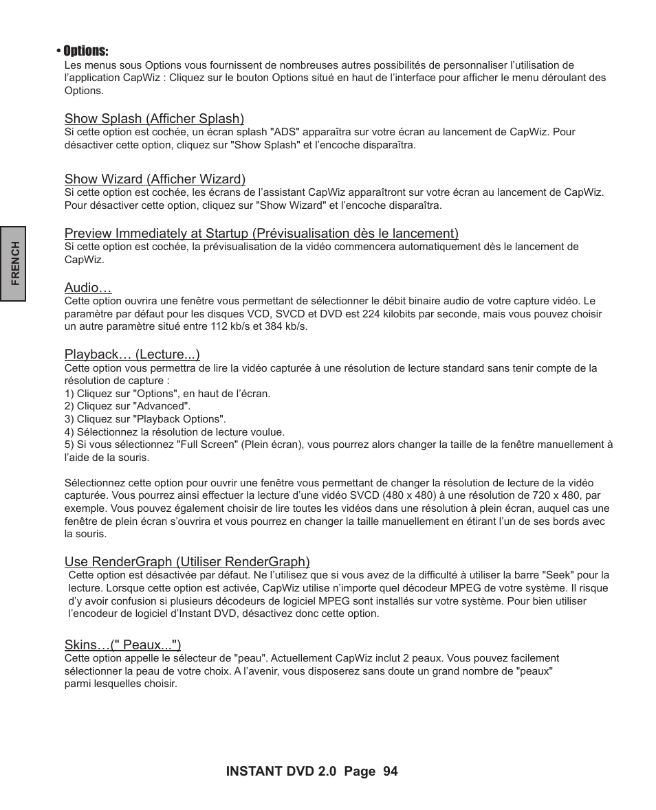 ADS Technologies INSTANT DVD 2 User Manual | Page 94 / 150