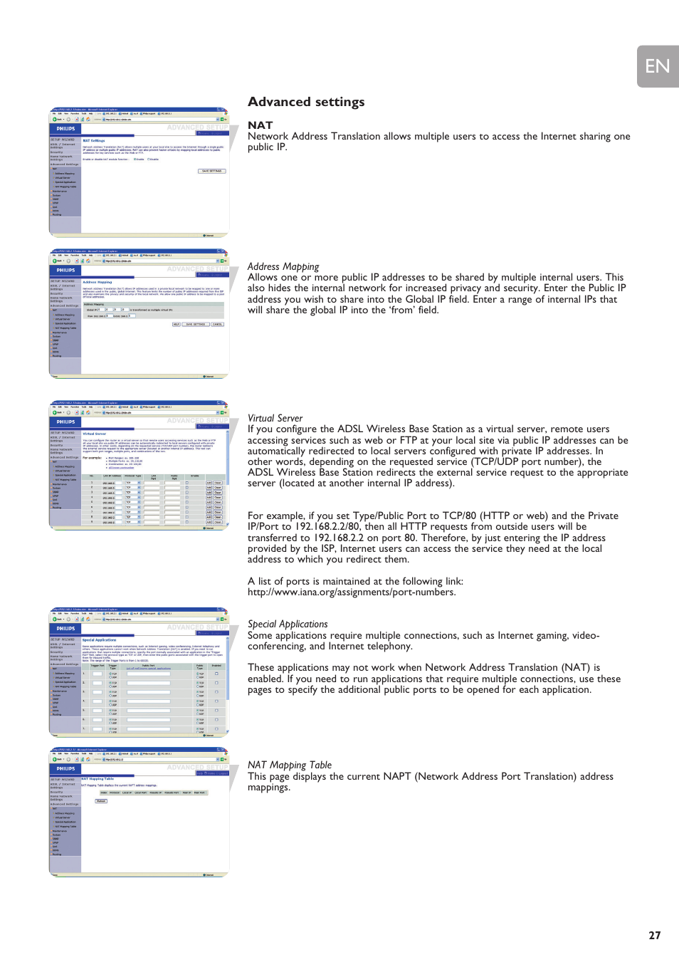 Advanced settings | ADS Technologies SNA6500 User Manual | Page 27 / 41