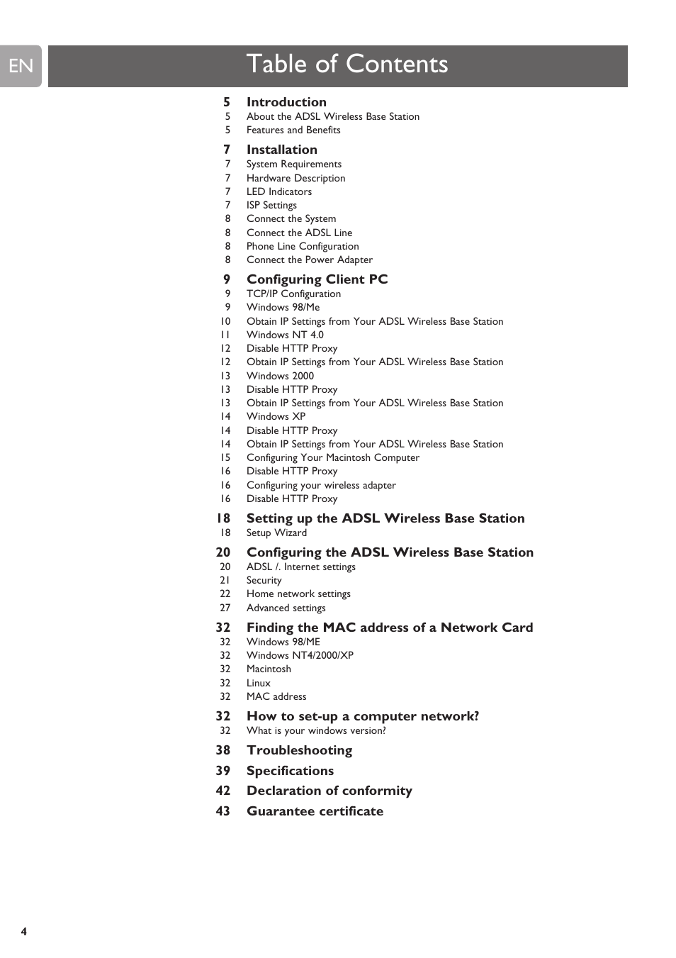 ADS Technologies SNA6500 User Manual | Page 4 / 41