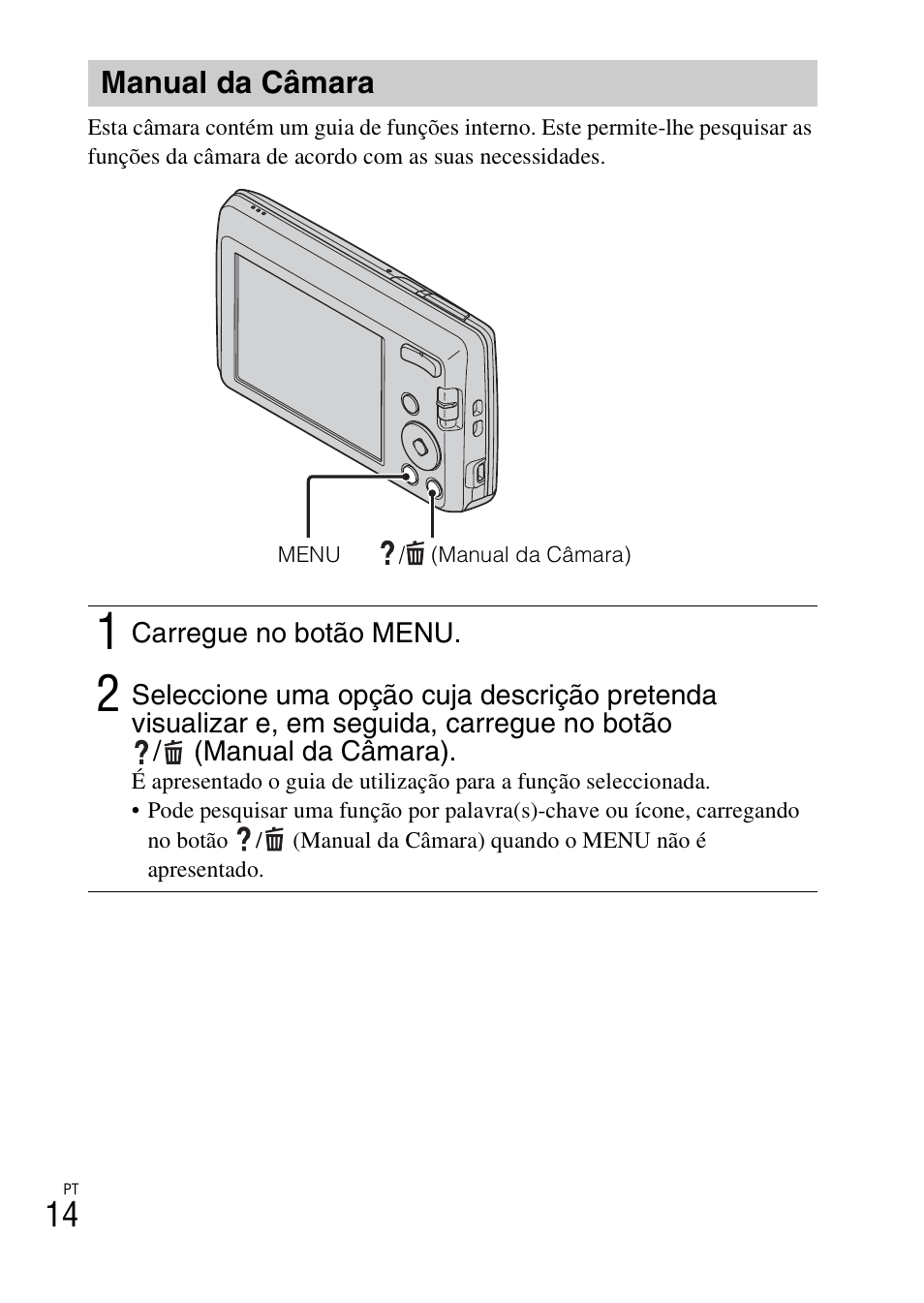 Manual da câmara | Sony DSC-W620 User Manual | Page 106 / 435