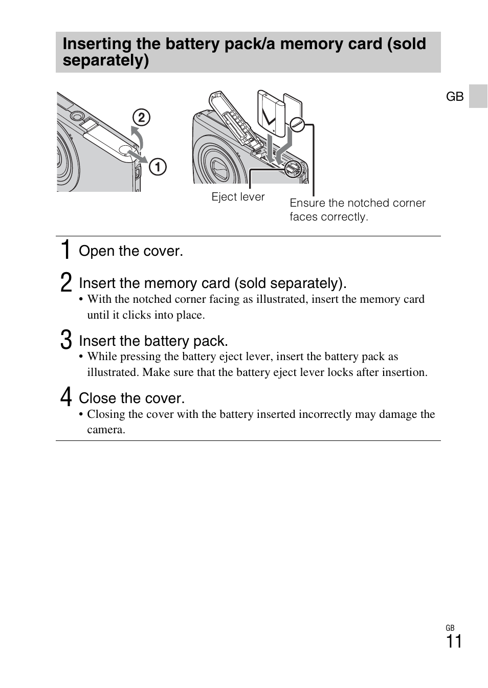 Sony DSC-W620 User Manual | Page 11 / 435