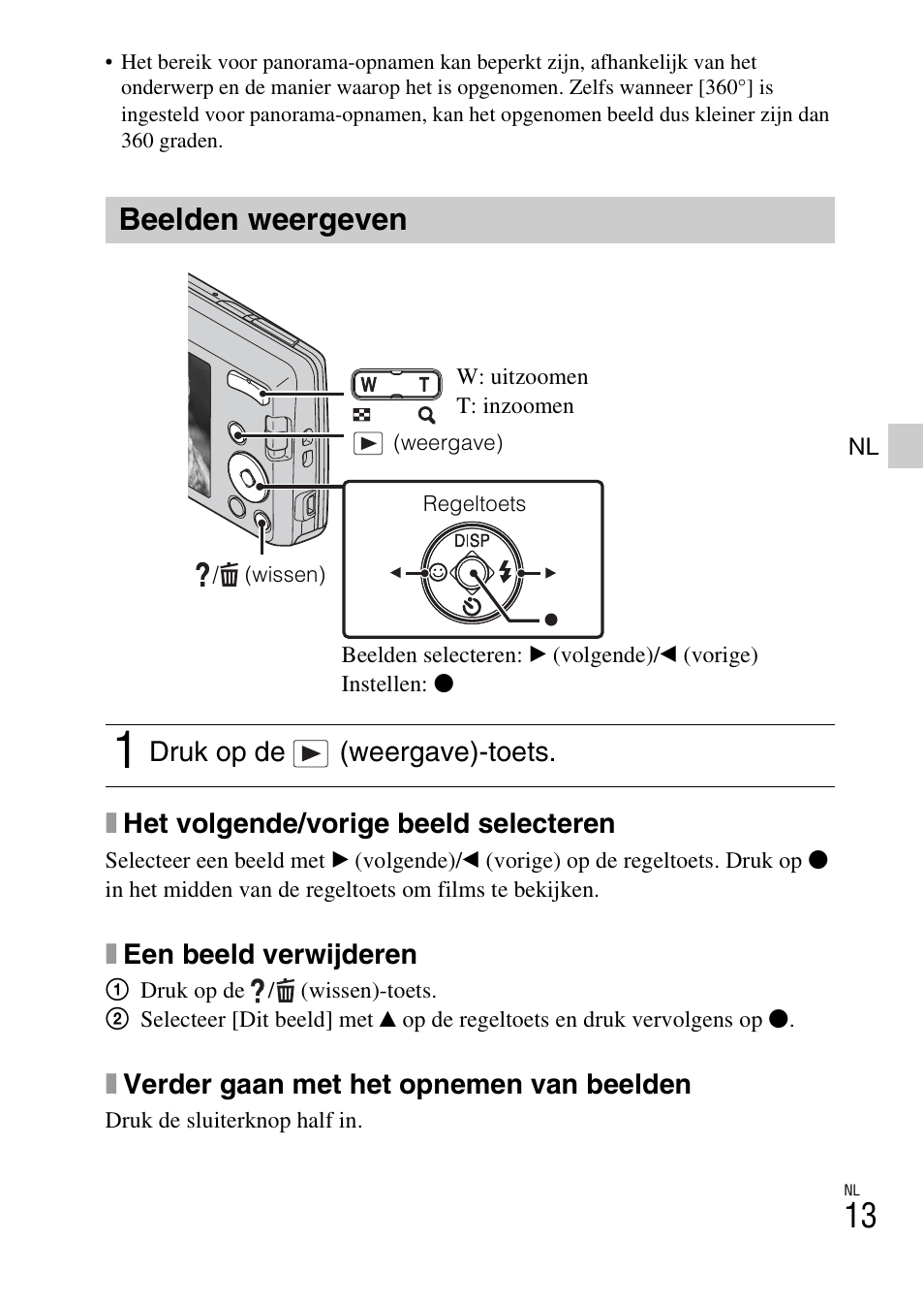 Beelden weergeven | Sony DSC-W620 User Manual | Page 149 / 435