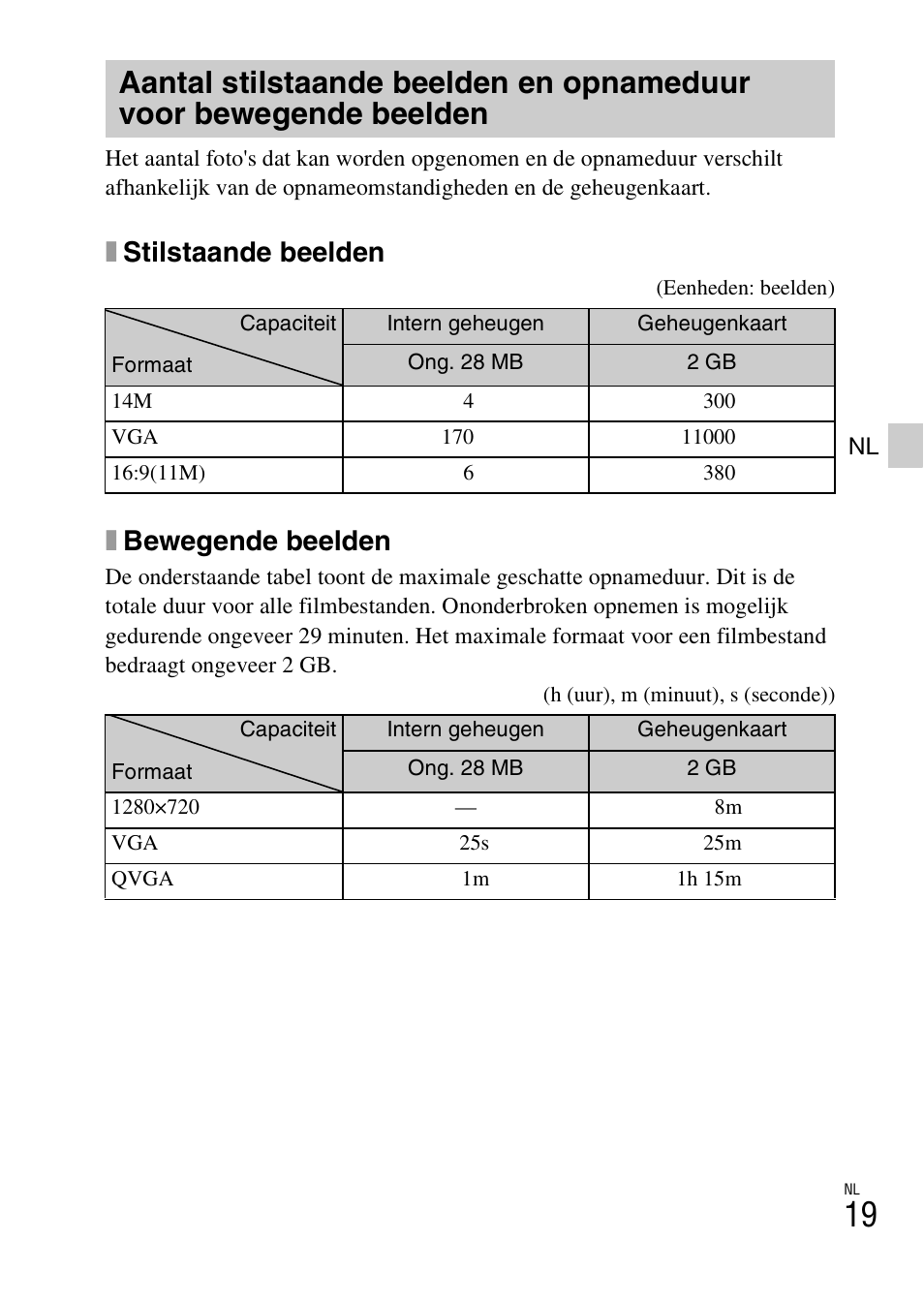 Xstilstaande beelden, Xbewegende beelden | Sony DSC-W620 User Manual | Page 155 / 435