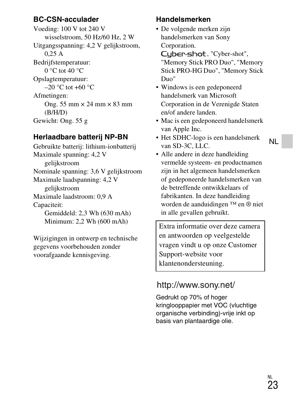 Sony DSC-W620 User Manual | Page 159 / 435