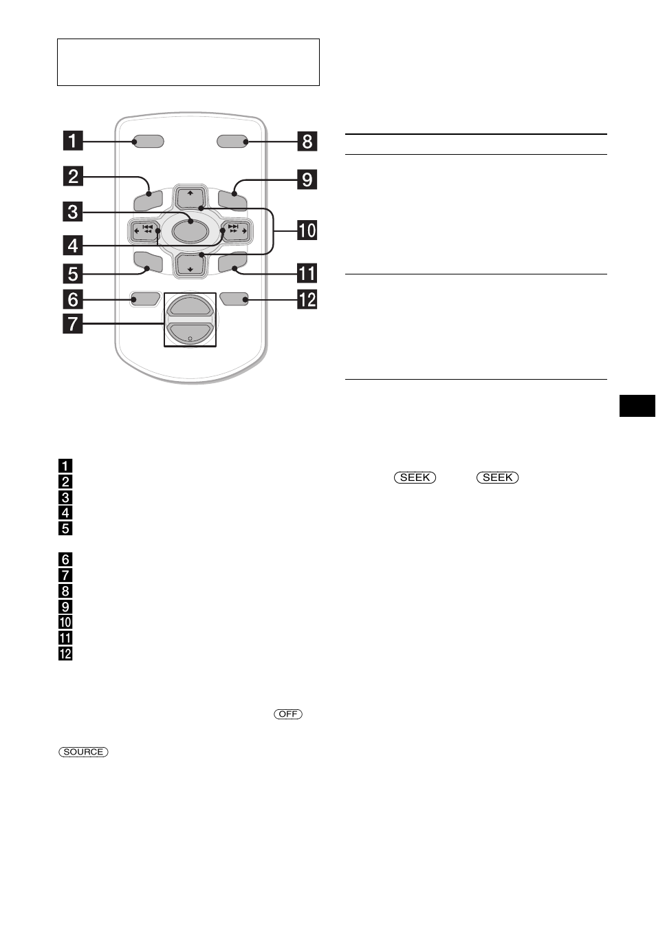 Met optionele apparatuur), Tracks blijven overslaan, Kaartafstandsbediening rm-x114 (optioneel) | Sony CDX-F5000C User Manual | Page 123 / 152