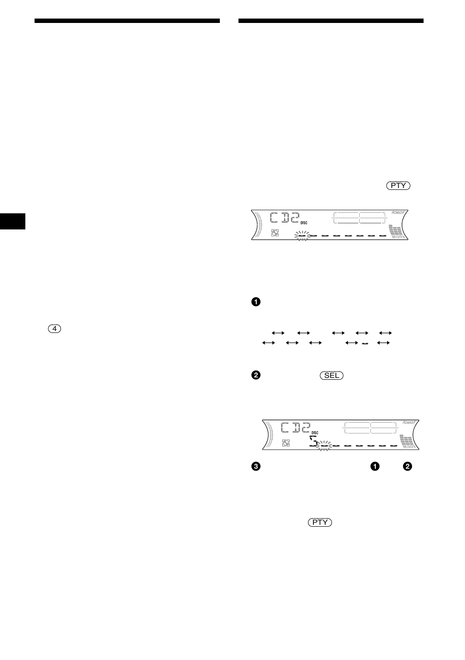 Shuffle play, Benennen einer cd, Wiedergeben von titeln in willkürlicher | Reihenfolge — shuffle play, Disc memo, Shuf 12 | Sony CDX-F5000C User Manual | Page 40 / 152