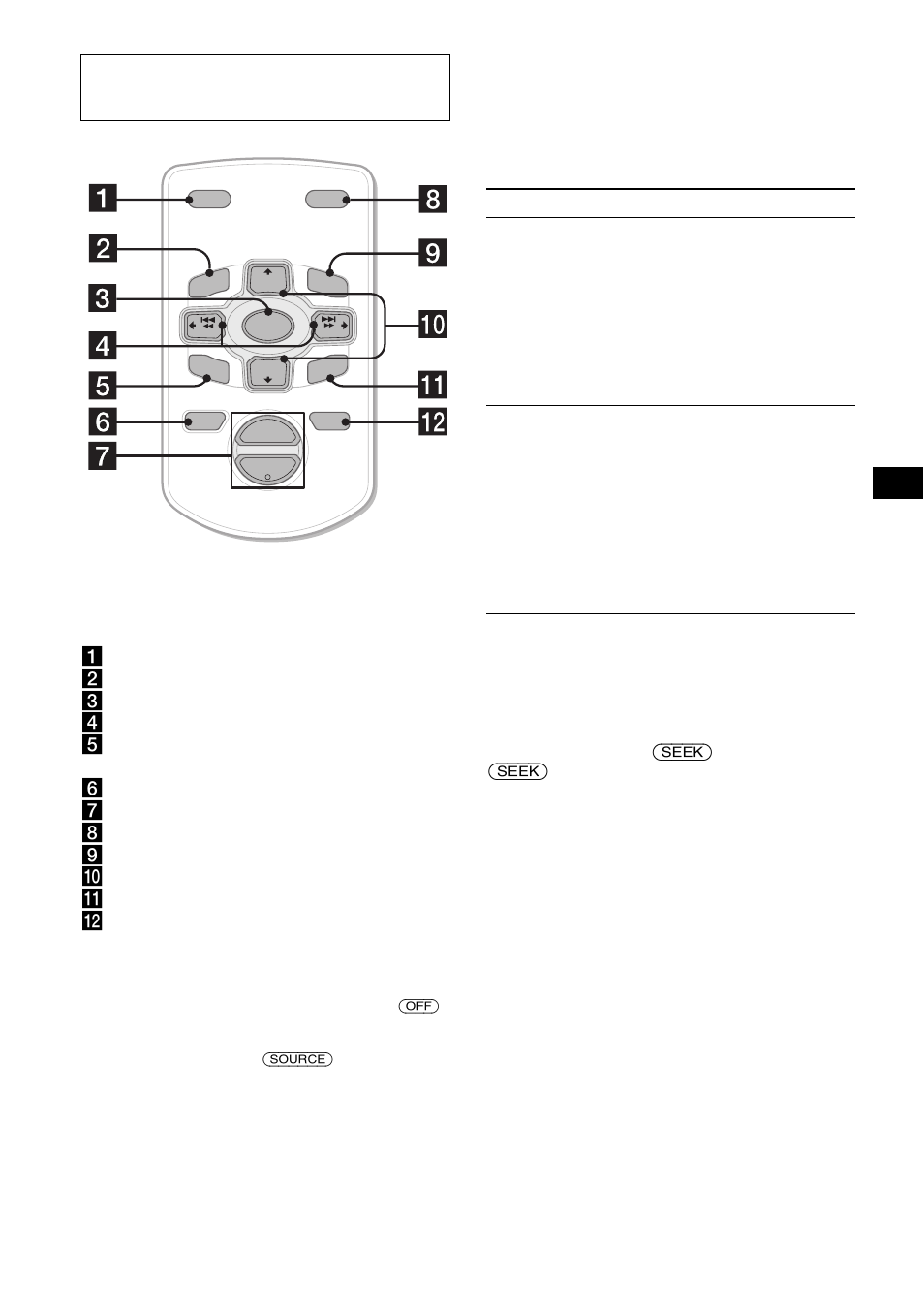 Avec un appareil en option), Saut de plusieurs plages de suite, Mini-télécommande rm-x114 (en option) | Sony CDX-F5000C User Manual | Page 63 / 152