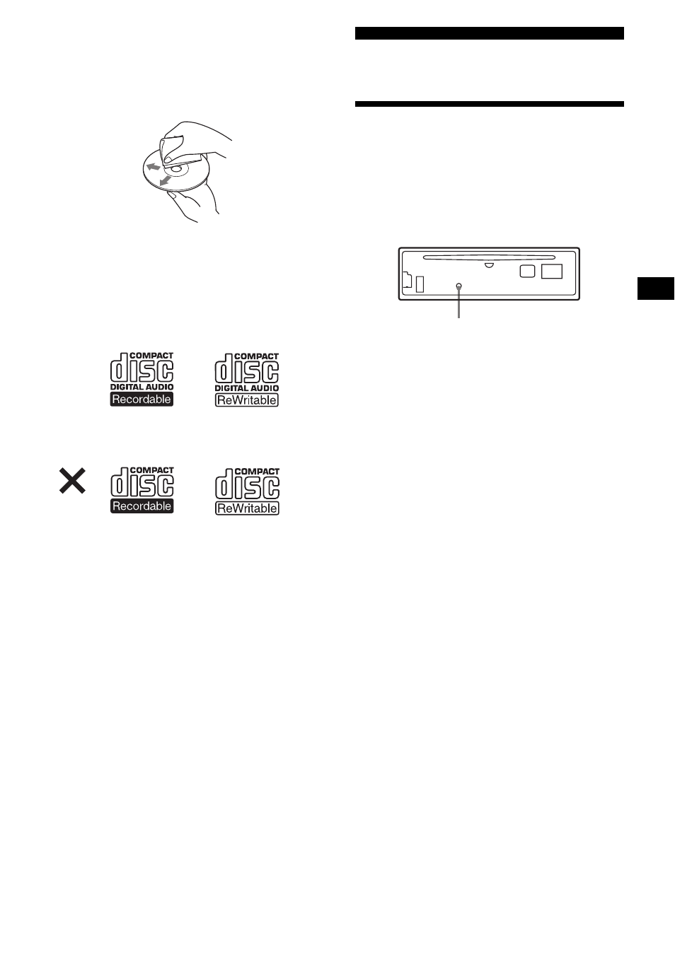 Getting started, Resetting the unit | Sony CDX-F5000C User Manual | Page 7 / 152