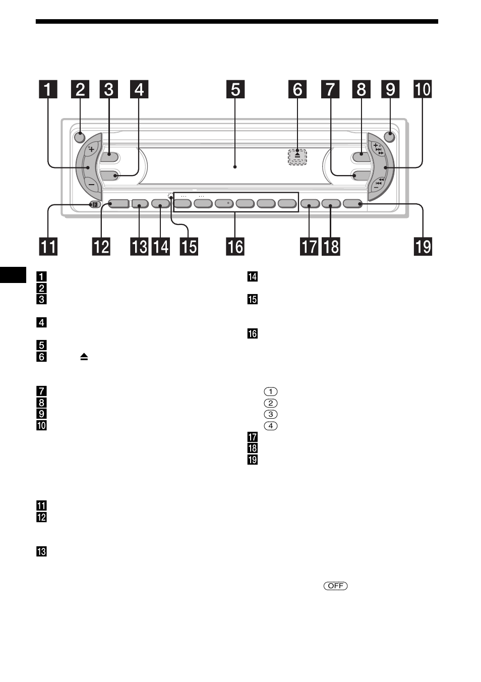 Individuazione dei comandi, 4individuazione dei comandi | Sony CDX-F5000C User Manual | Page 92 / 152