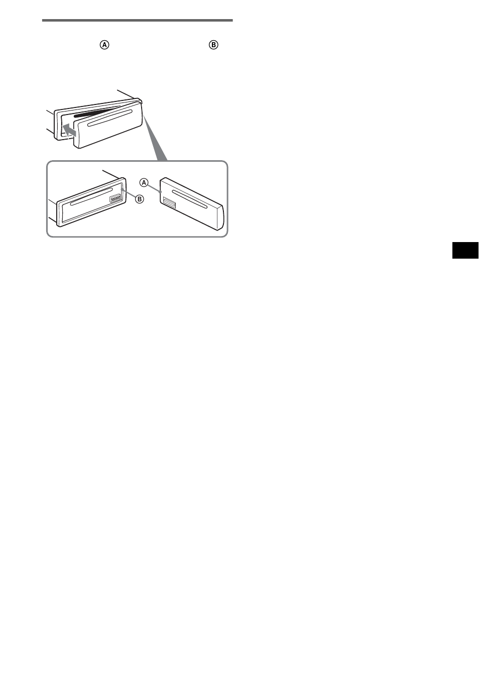 Installation de la façade | Sony CDX-S2250S User Manual | Page 39 / 92
