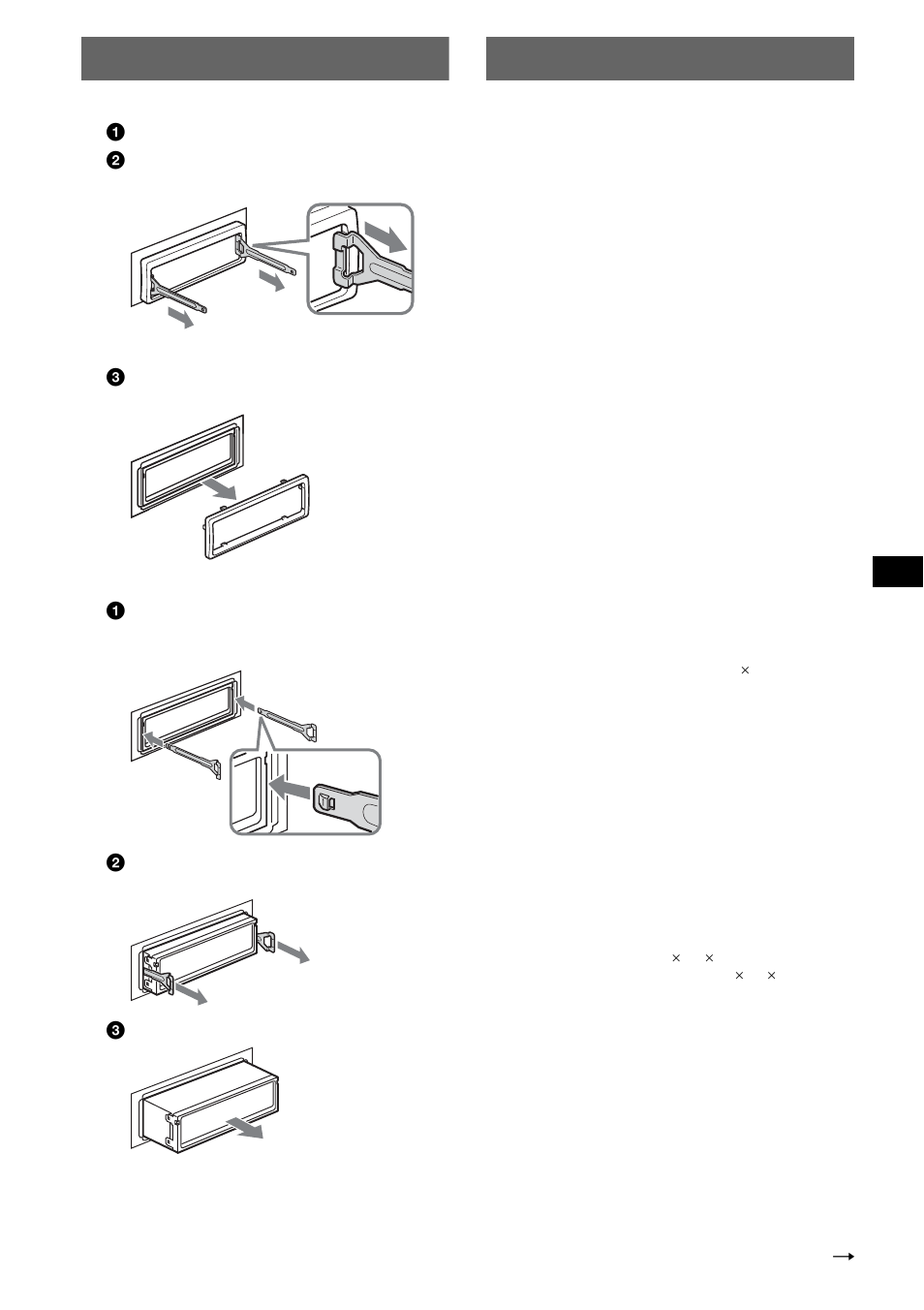 Het apparaat verwijderen, Specificaties, Het apparaat verwijderen specificaties | 15 het apparaat verwijderen | Sony CDX-S2250S User Manual | Page 85 / 92