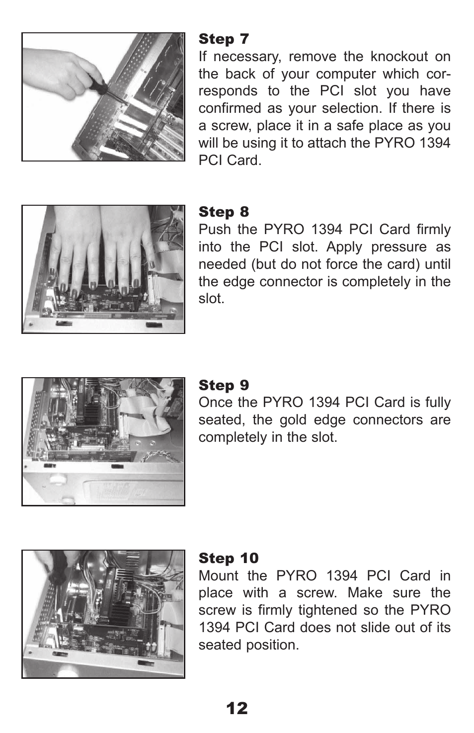 ADS Technologies PYRO Digital Video None User Manual | Page 12 / 33