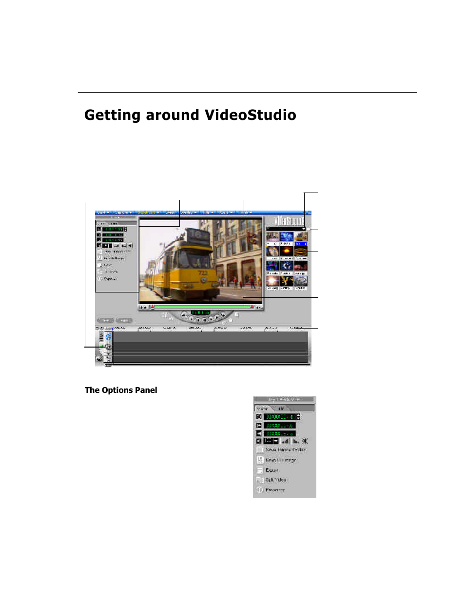 Getting around videostudio | ADS Technologies USB Instant DVD User Manual | Page 45 / 94